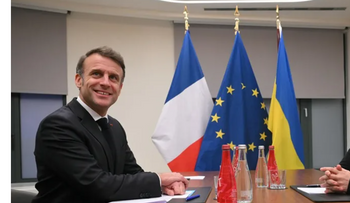 Macron afirmó que Rusia es una amenaza para Europa