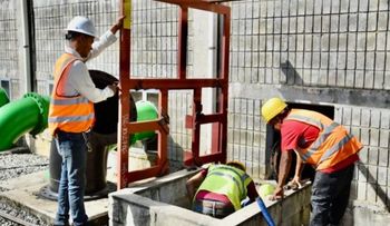 Caasd finaliza obras en acueducto Barrera de Salinidad