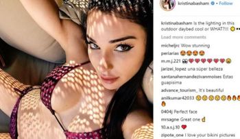 Kristina Bashaml más sexy que nunca 