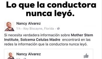 Nancy Álvarez le dice de todo a Nuria Piera