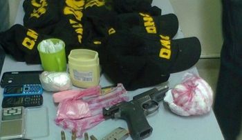 Confiscan drogas y parafernalias de la DNCD eran utilizadas en actos delictivos 