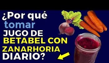 Por qué tomar jugo de zanahoria y remolacha