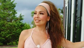  Thalía y su impactante foto sin maquillaje, compartida con sus seguidores