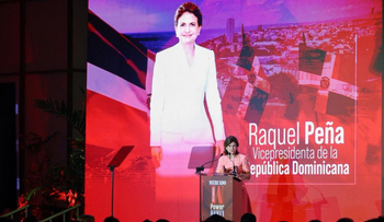 Raquel Peña destaca rol de la mujer en consensos
