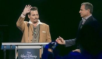 Johnny Depp es nombrado "Leyenda Disney"