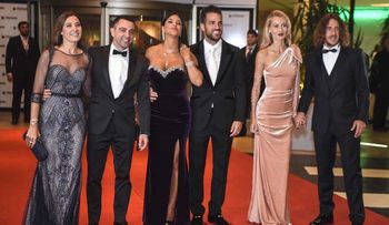 Los mejores looks de la alfombra roja de la boda de Messi