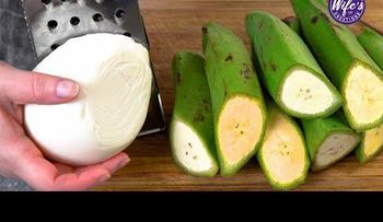 Cuatro plátanos con queso rallado y querrás hacerlo todo los días