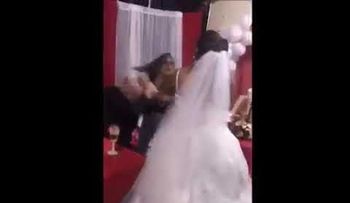 PN apresa mujer que agredió a expareja en boda en Jarabacoa