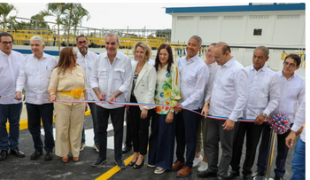 Abinader inaugura planta de agua Noriega I rehabilitada