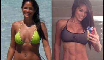El increíble antes y después de la venezolana Michelle Lewin 