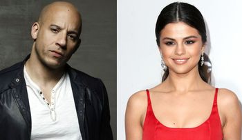 Vin Diesel se lanzó como cantante junto a Selena Gómez