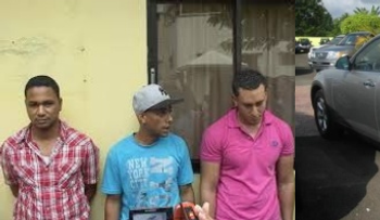 Apresan a tres hombres implicados en robo de RD$18 MM a camión de valores  