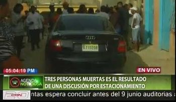 Una discusión por un estacionamiento deja tres personas muertas y un niño herido