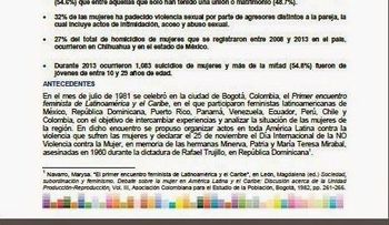 A propósito del 25 de noviembre 2014