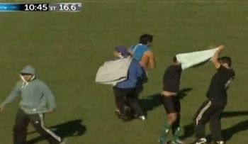 Asaltan jugador en partido de fútbol en Argentina 