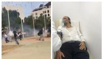 Militares y congresistas de LF protagonizan "batalla campal" en afueras del CN; lanzan bombas