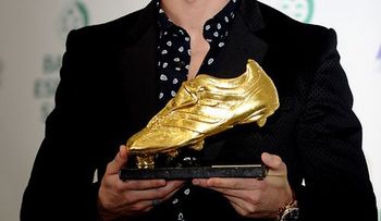 Cristiano Ronaldo recibe la Bota de oro 