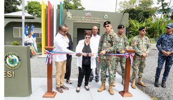 Ejército entrega remozado destacamento de San Francisco-Vicentillo, en El Seibo