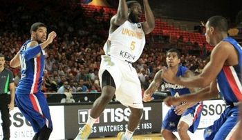 RD pierde frente a Ucrania en su debút en Mundial de Baloncesto