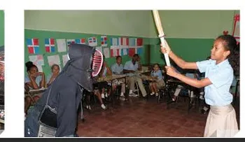 Fedoken y Luken-UASD realizan demostración en la Escuela República Dominicana