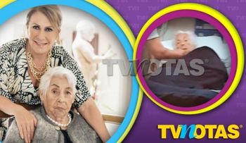 Abuelita de Laura Zapata, tras complicado procedimiento, ¡ya fue dada de alta!