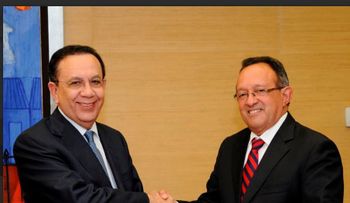 Gobernador del Banco Central coordina con Agricultura vigencia Programa para el Desarrollo de la provincia SJM
