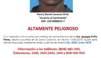  Policía persigue a Henry Daniel Lorenzo Ortiz, (Jovanny El Caminante), "altamente peligroso", por asesinato mujer de joyería 