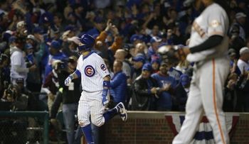 Cueto poncha diez; Jonrón de Báez decide victoria de Cachorros ante Gigantes 