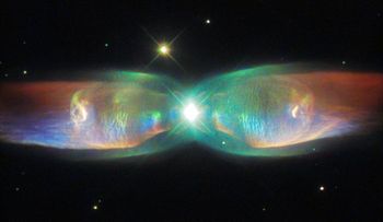El telescopio Hubble capta una 'mariposa cósmica'