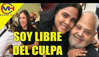 Martha Heredia estalló en llantos tras ser puesta en libertad