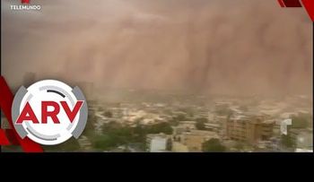 Una tormenta de polvo o "haboob" cubre la capital de Níger; provocará enfermedades