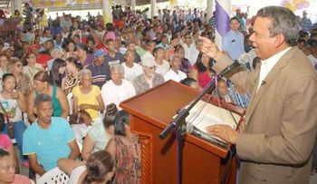Juramentan equipo de Radhamés Segura en San Cristóbal