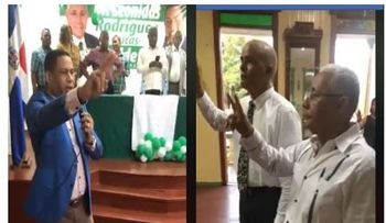 Trajano Santana juramenta candidato alcalde del PRI en Villa Hermosa