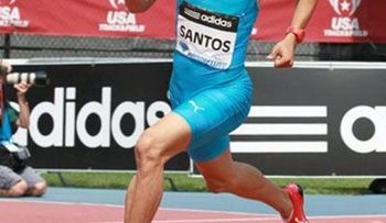 Luguelín Santos se hizo con el segundo puesto en La Liga de Diamante