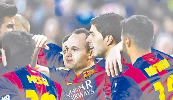 Messi y Suárez brillan  en triunfo del Barcelona
