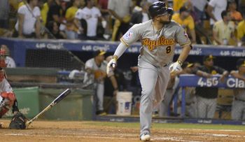 Aguilas ganan su segundo en línea; Diego Goris el gran héroe ofensivo