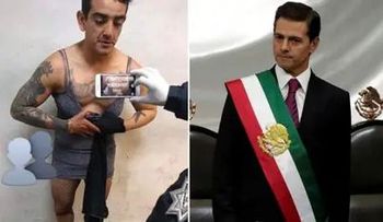 Exescolta de Peña Nieto desata tremendo escándalo, tras ser arrestado vestido de mujer y ebrio 