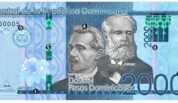 Banco Central emite billetes de RD$2,000.00 del año 2022