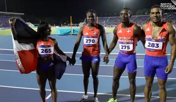 El relevo 4x100 mixto conquista quinto oro del atletismo dominicano en Juegos Centroamericanos