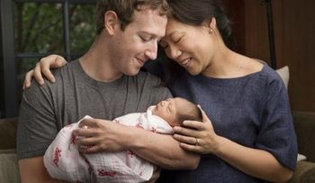 Director de Facebook donará casi toda su fortuna por el nacimiento de su hija