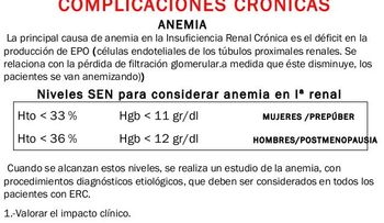 El 85% pacientes en diálisis tiene anemia y desconocen tener enfermedad