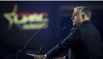 Viktor Orbán elogia a Santiago Abascal en cumbre en Budapest