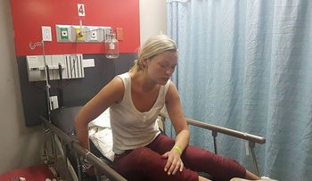 Conocen solo como Irina, turista rusa llevada al Darío Contreras, tras ser encontrada deambulando
