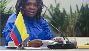Vicepresidenta de Colombia llama a unidad tras muerte de senador