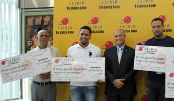 Leidsa entrega RD$89 millones a cuatro ganadores