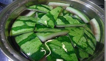 Seguro no sabias que la cascara de sandia puede ayudar a mejorar tu salud