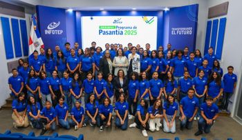 INFOTEP inicia Programa de Pasantía 2025 para hijos de colaboradores