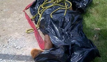 Pared aplasta haitiano en Los Cacicazgos