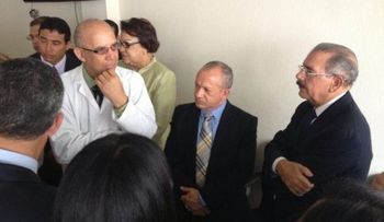 Medina promete concluir las construcciones del hospital Juan XXIII