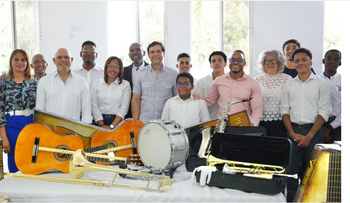 Cultura lanza programa de donación de instrumentos en La Romana